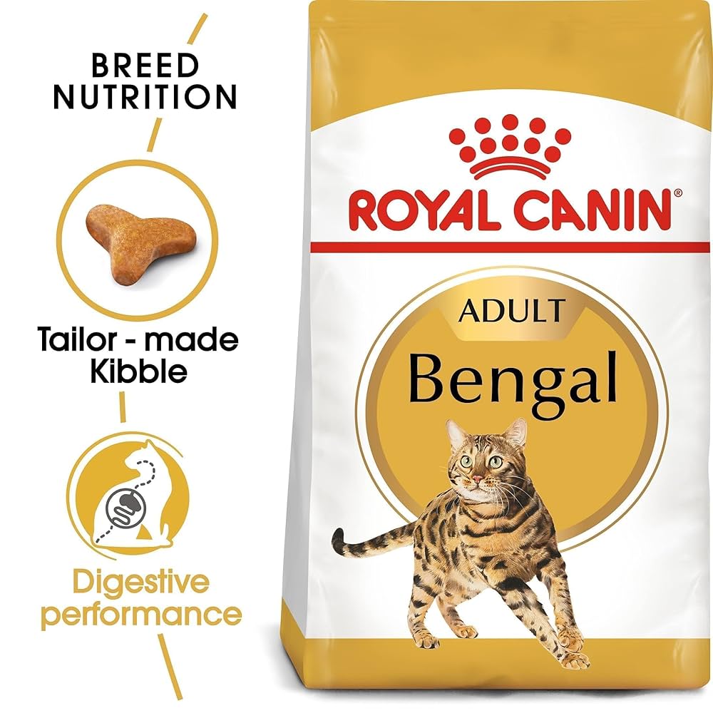 Royal Canin Bengal Adult Dry Cat Food - 2KG: Buy Online at